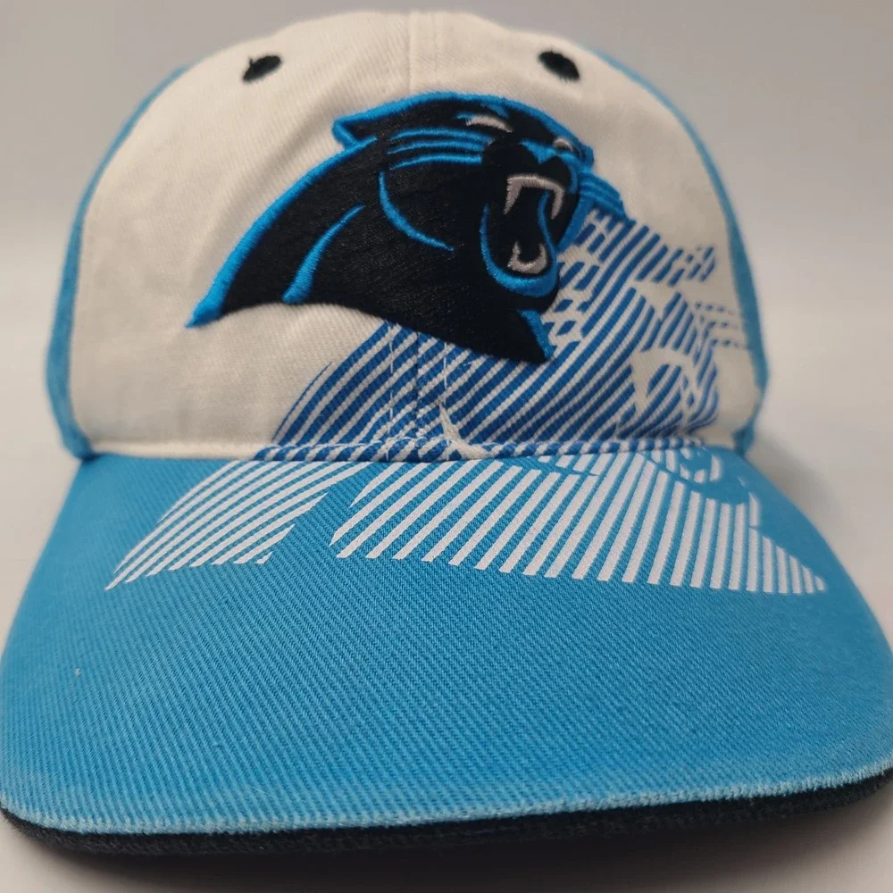 Kids Carolina Panthers Hat Adjustable NFL Team Apparel Blue White NFL Football